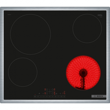 Bosch | Hob | PKE645FP2E Series 6 | Vitroceramic | Number of burners/cooking zones 4 | DirectSelect | Timer | Black