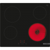 Bosch | Hob | PKE611BA2E Series 4 | Vitroceramic | Number of burners/cooking zones 4 | Touch | Black
