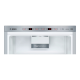 Bosch | Refrigerator | KGE398IBP Series 6 | Energy efficiency class B | Free standing | Combi | Height 201 cm | Fridge net capacity 249 L | Freezer net capacity 94 L | 38 dB | Inox