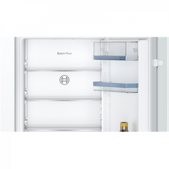 Bosch | Refrigerator | KIN86VSE0 Series 4 | Energy efficiency class E | Built-in | Combi | Height 177.5 cm | No Frost system | Fridge net capacity 184 L | Freezer net capacity 76 L | 35 dB | White