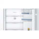 Bosch | Refrigerator | KIN86VSE0 Series 4 | Energy efficiency class E | Built-in | Combi | Height 177.5 cm | No Frost system | Fridge net capacity 184 L | Freezer net capacity 76 L | 35 dB | White