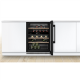 Bosch | Wine Cooler | KUW21AHG0 Series 6 | Energy efficiency class G | Built-in | Bottles capacity 44 | Black