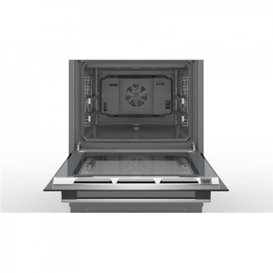 Bosch | Cooker | HLS79Y351U Series 6 | Hob type Induction | Oven type Electric | Stainless Steel | Width 60 cm | Grilling | LCD | Depth 60 cm | 63 L