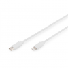 Digitus | Lightning to USB-C data/charging cable | DB-600109-020-W | USB-C to Lightning Apple Lightning 8-pin | USB C