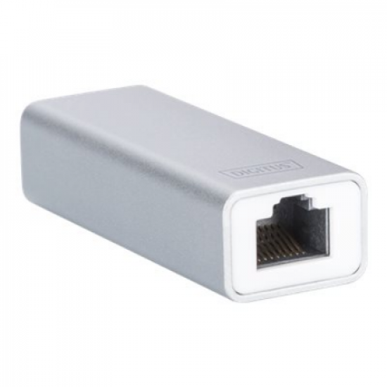 Digitus | USB Type C 3.0 Gigabit Ethernet Adapter 10/100/1000 Mbps | DN-3024 | USB Type-C to RJ45