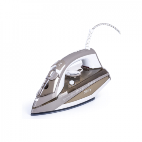 Camry | CR 5018 | Steam Iron | 3000 W | Water tank capacity 320 ml | Continuous steam 40 g/min | Brown/White