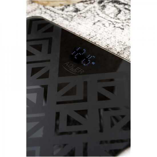 Adler | Bathroom Scale | AD 8170 | Maximum weight (capacity) 180 kg | Accuracy 100 g | Black
