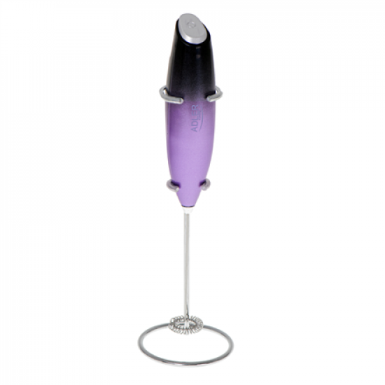 Adler | Milk frother with a stand | AD 4499 | Milk frother | Black/Purple