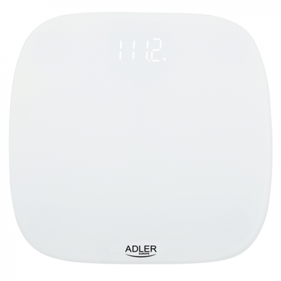 Adler | Bathroom scale | AD 8176 | Maximum weight (capacity) 180 kg | Accuracy 100 g | White