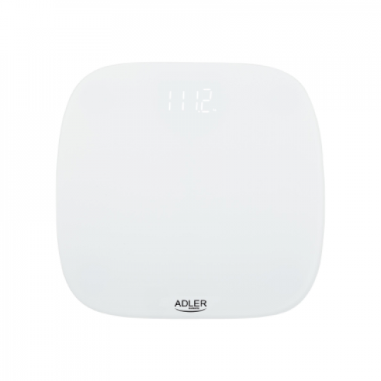 Adler | Bathroom scale | AD 8176 | Maximum weight (capacity) 180 kg | Accuracy 100 g | White