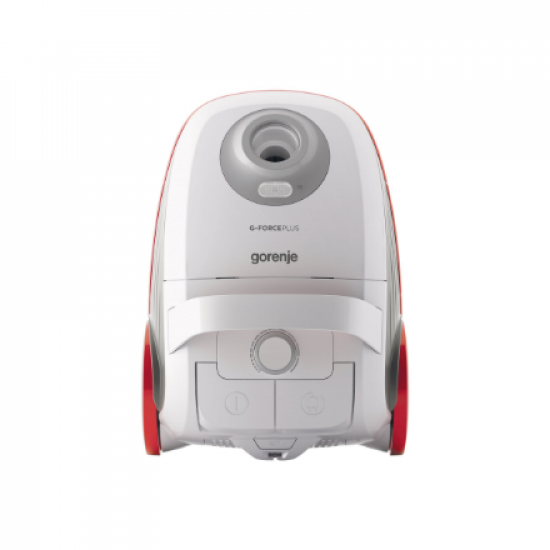 Gorenje | Vacuum cleaner | VCEA21GPLW | Bagged | Power 700 W | Dust capacity 3 L | White