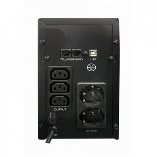 EnerGenie | UPS with USB and LCD display | EG-UPS-035 | 2000 VA | 1200 W