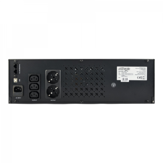 EnerGenie | Rack 1200VA UPS | UPS-RACK-1200 | 1200 VA | 720 W