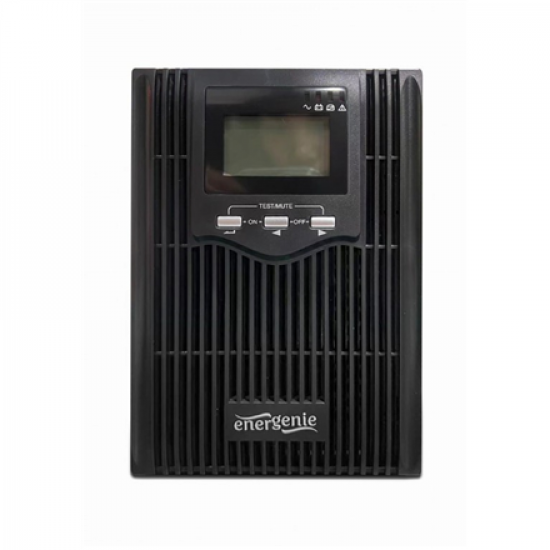 EnerGenie | Pure sine wave UPS with LCD display and USB, 2 x Schuko + 3 x C13 outputs | EG-UPS-PS2000-02 | 2000 VA | 1600 W