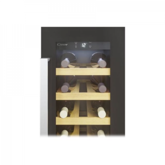 Candy | Wine Cooler | CCVB 30/1 | Energy efficiency class F | Built-in | Bottles capacity 20 | Black