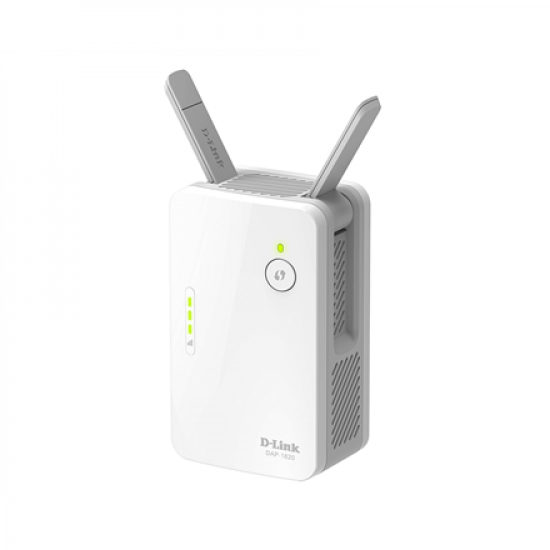 D-Link | AC1300 Wi-Fi Range Extender | DAP-1620 | 802.11ac | Mesh Support No | 400+867 Mbit/s | 10/100/1000 Mbit/s | Ethernet LAN (RJ-45) ports 1 | No mobile broadband | MU-MiMO No | Antenna type External