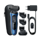 Braun | Shaver | 61-B1500s | Operating time (max) 50 min | Wet & Dry | Blue/Black