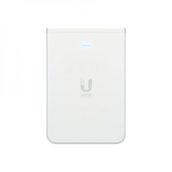Ubiquiti | WiFi 6 access point with a built-in PoE switch | U6-IW | 802.11ax | 2.4 GHz/5 GHz | 10/100/1000 Mbit/s | Ethernet LAN (RJ-45) ports 1 | MU-MiMO Yes | PoE in | Antenna type Internal