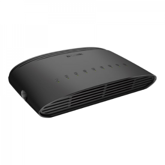 D-Link | Switch | DGS-1008D | Unmanaged | Desktop | Gigabit Ethernet (copper) ports quantity 8