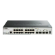 D-Link | Stackable Smart Managed Switch with 10G Uplinks | DGS-1510-20/E | Managed L2 | Desktop/Rackmountable | Gigabit Ethernet (copper) ports quantity 16