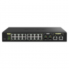 QNAP | 16 ports 2.5GbE RJ45 with PoE 802.3at (30W), 2 ports 10GbE SFP+, 2 ports 10GbE RJ45 with PoE 802.3bt (90W) | QSW-M2116P-2T2S | Web managed | Rackmountable | Power supply type Internal