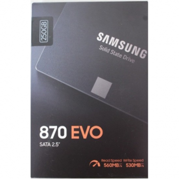 SALE OUT. Samsung SSD 870 EVO 250GB SATA III 2.5 inch | SALE OUT. Samsung | SSD | 870 EVO | 250 GB | SSD form factor 2.5