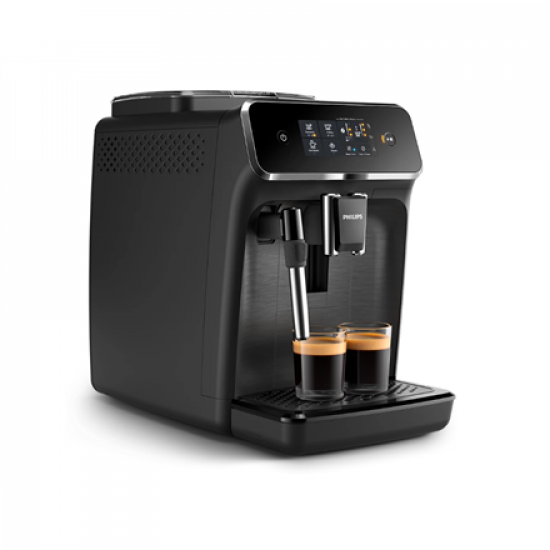 Philips Coffee Maker | EP2220/10 | Pump pressure 15 bar | Built-in milk frother | Automatic | 1500 W | Black