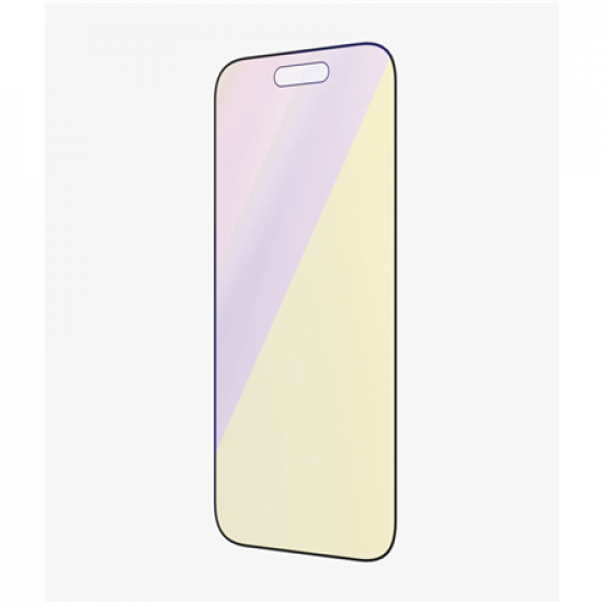 PanzerGlass | Screen protector | Apple | iPhone 14 Pro | Glass | Black | Ultra-Wide Fit; Scratch resistant; Shock resistant; Easy installation; Anti-blue light; Eye protection; Diamond strength; Antibacterial; Fingerprint resistant | Anti-blue Light