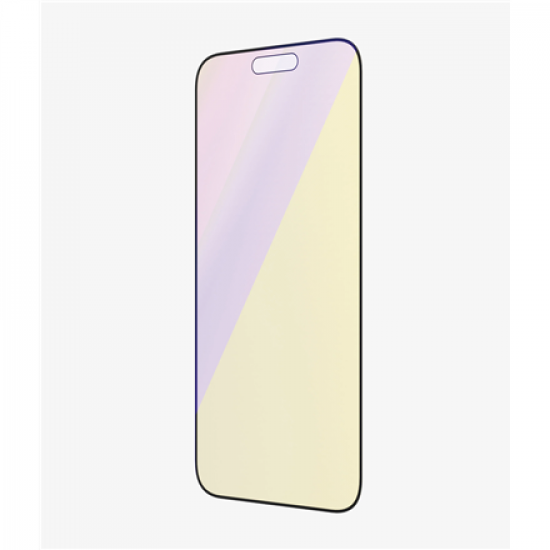 PanzerGlass | Screen protector | Apple | iPhone 14 Pro Max | Glass | Black | Ultra-Wide Fit; Scratch resistant; Shock resistant; Easy installation; Anti-blue light; Eye protection; Diamond strength; Antibacterial; Fingerprint resistant | Anti-blue Light