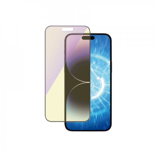 PanzerGlass | Screen protector | Apple | iPhone 14 Pro Max | Glass | Black | Ultra-Wide Fit; Scratch resistant; Shock resistant; Easy installation; Anti-blue light; Eye protection; Diamond strength; Antibacterial; Fingerprint resistant | Anti-blue Light