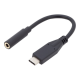 Digitus | USB Type-C Audio adapter cable, Type-C - 3.5mm M/F, 0.2m, Audio input/output, Version 3.1 | AK-300321-002-S | Type-C | 3.5mm