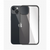 PanzerGlass | ClearCase with Black Frame | Case | Apple | iPhone 14 Plus | Black | Military grade standard; Scratch resistant; Shock resistant; Antibacterial; 100% recycled frame material