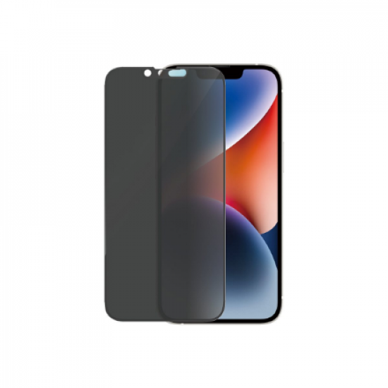 PanzerGlass | Screen protector | Apple | iPhone 14/13/13 Pro | Glass | Black | Ultra-Wide Fit | Privacy