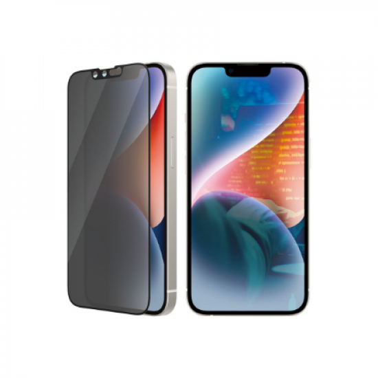 PanzerGlass | Screen protector | Apple | iPhone 14/13/13 Pro | Glass | Black | Ultra-Wide Fit | Privacy