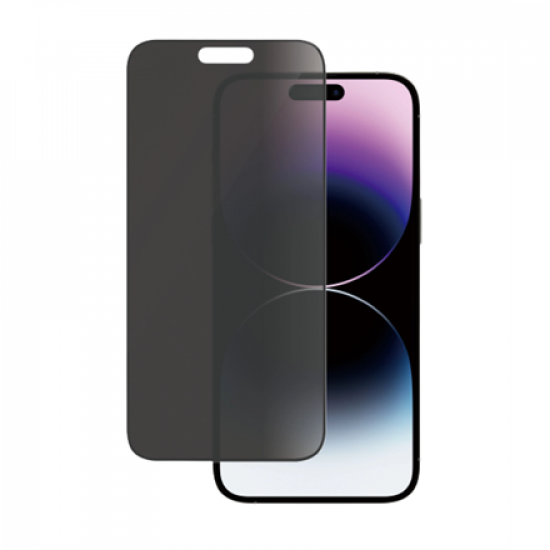 PanzerGlass | Screen protector | Apple | iPhone 14 Pro Max | Tempered glass | Black | Ultra-Wide Fit; Diamond strength; Fingerprint resistant, Privacy Filter