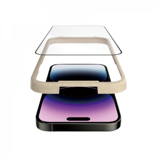 PanzerGlass | Screen protector | Apple | iPhone 14 Pro Max | Glass | Clear | Ultra-Wide Fit; Easy installation; Privacy Filter; Fingerprint resistant | Anti-Reflective