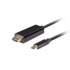 Lanberg | USB-C to HDMI Cable | CA-CMHD-10CU-0010-BK | 1 m