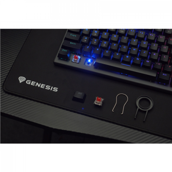 Genesis | THOR 303 TKL | Mechanical Gaming Keyboard | Wired | RGB LED light | US | USB Type-A | 865 g | Replaceable 