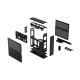 Fractal Design | Ridge | FD-C-RID1N-01 | Side window | Black | Mini ITX | Power supply included No | SFX, SFX-L