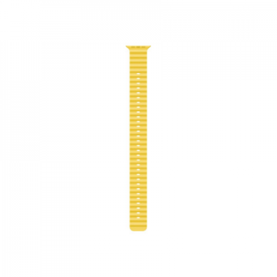 Apple | Ocean Band Extension | 49 | Yellow | Fluoroelastomer | Strap fits 130–200mm wrists