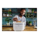 Philips | Toaster | HD2640/10 Eco Conscious Edition | Power 830 W | Number of slots 2 | Housing material 100% Bio-based plastic | Silk White Matt