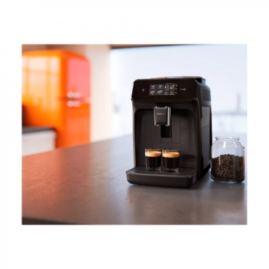 Philips | Coffee maker Series 1200 | EP1200/00 | Pump pressure 15 bar | Automatic | 1500 W | Black