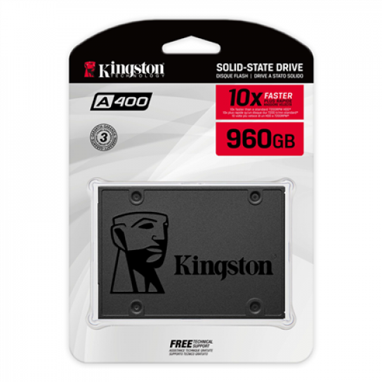 Kingston | SSD | A400 | 960 GB | SSD form factor 2.5