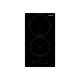 CATA | Hob | ISB 3102 BK | Induction | Number of burners/cooking zones 2 | Slider | Timer | Black