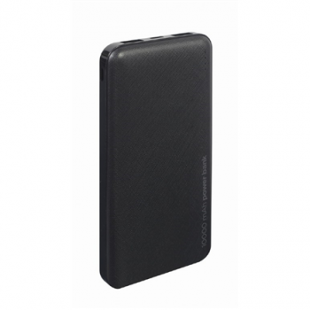 Gembird | Power Bank | PB10-02 | 10000 mAh | 2 x USB-AF | Black
