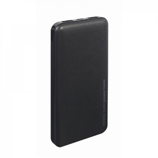 Gembird | Power Bank | PB10-02 | 10000 mAh | 2 x USB-AF | Black