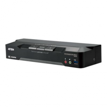 Aten | 2-Port 4K DisplayPort Dual Display Mini-Matrix Boundless KVM Switch | CM1942 | Warranty 24 month(s)