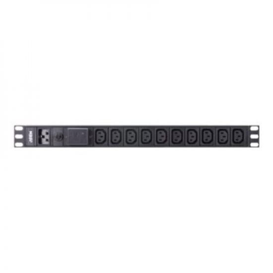 Aten | PE0210SG Basic 1U PDU with surge protection | Black