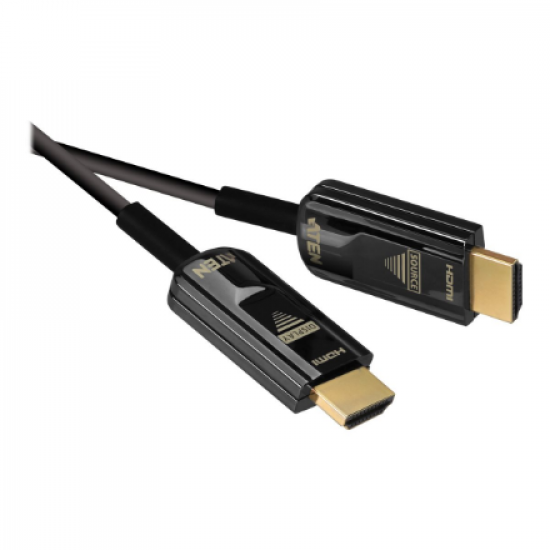 Aten | True 4K HDMI Active Optical Cable | VE781020 | HDMI Type-A Male | HDMI Type-A Male | HDMI to HDMI | 20 m