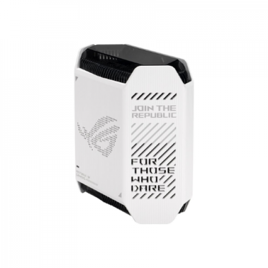 Wifi 6 802.11ax Tri-band Gigabit Gaming Mesh Router | GT6 ROG Rapture (1-Pack) | 802.11ax | 574+4804+4804 Mbit/s | 10/100/1000 Mbit/s | Ethernet LAN (RJ-45) ports 3 | Mesh Support Yes | MU-MiMO Yes | No mobile broadband | Antenna type Internal